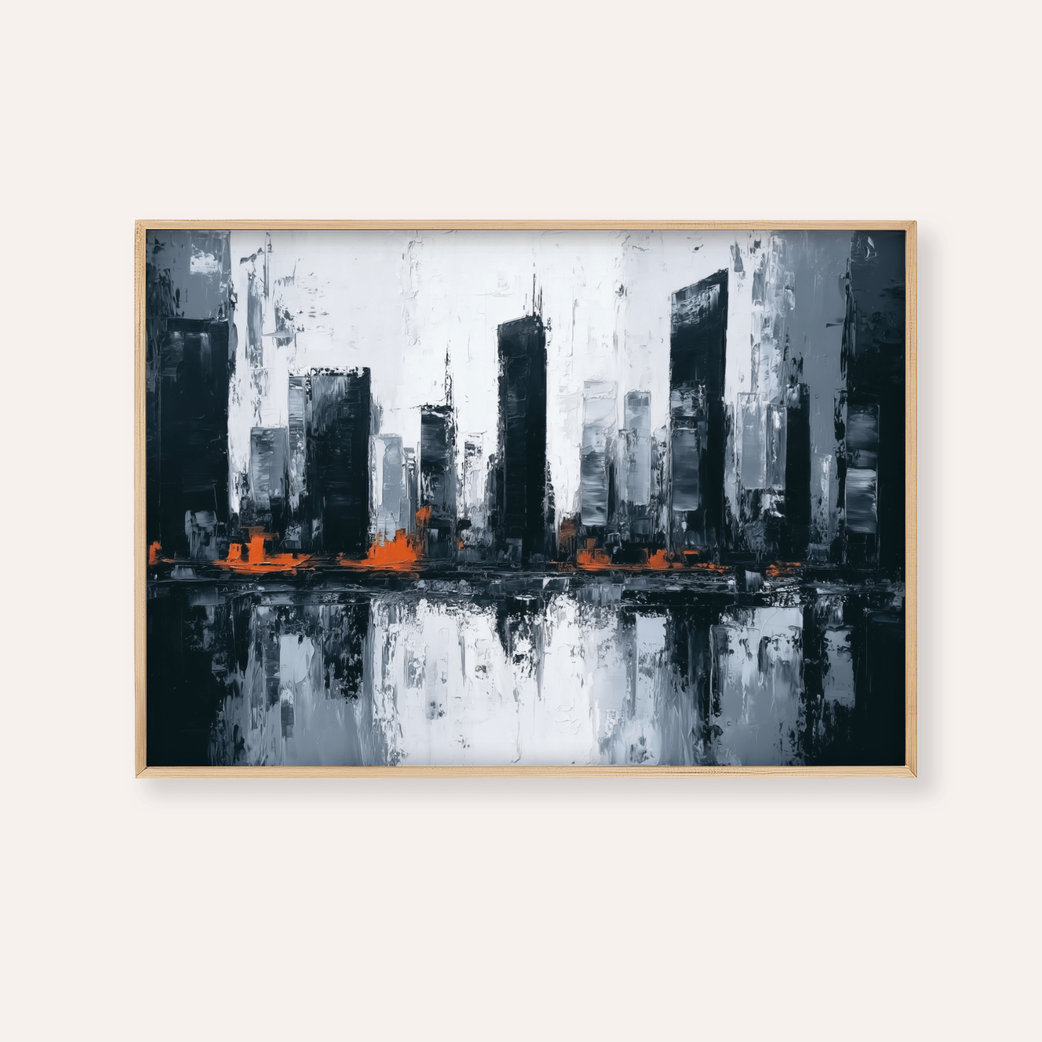 City Skyline Print
